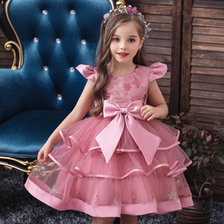 Vestido Para Niñas de 3 a 8 años Ropa De Verano Niñas Vestido De Princesa  Moda