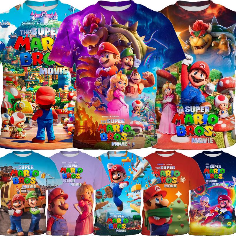 Camisa de best sale mario bros