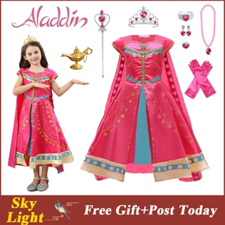 Vestido Disney Aladdin Princesa Vestido Jasmine Disfraz adulto