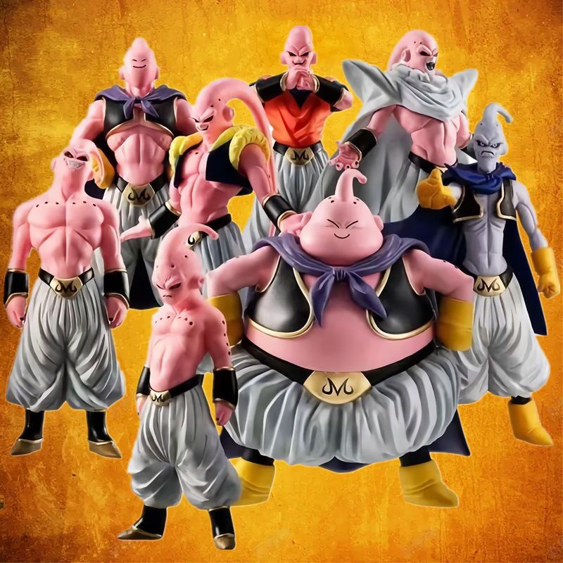 Figurita Dragon Ball Samurái Majin Bu Colección De Luxe 30 Cm