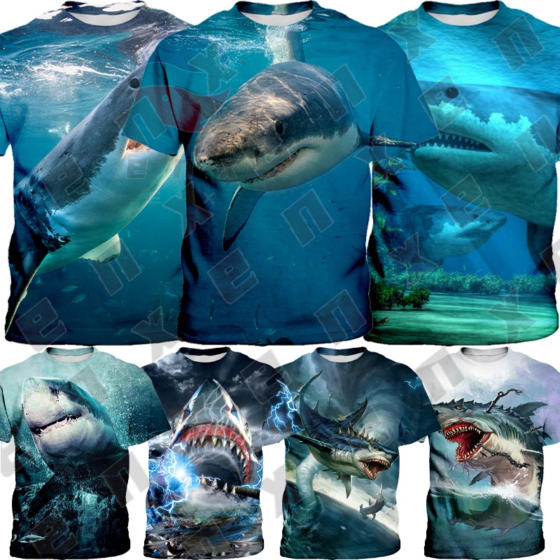 Camisetas de tiburones para niños hotsell