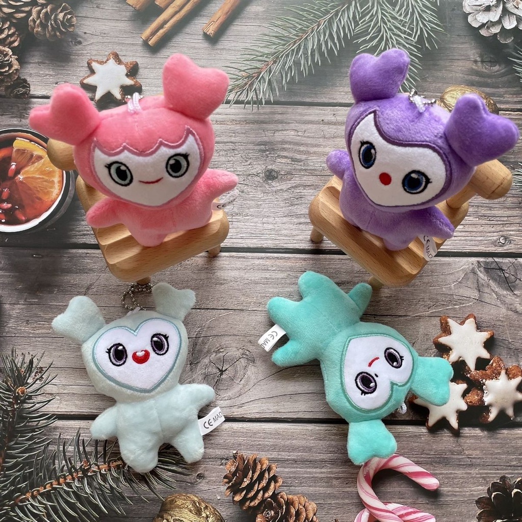 9 Unids/Set Twice MOMO Peluche Muñecos LOVELY Ombligo JIVELY Juguetes ...