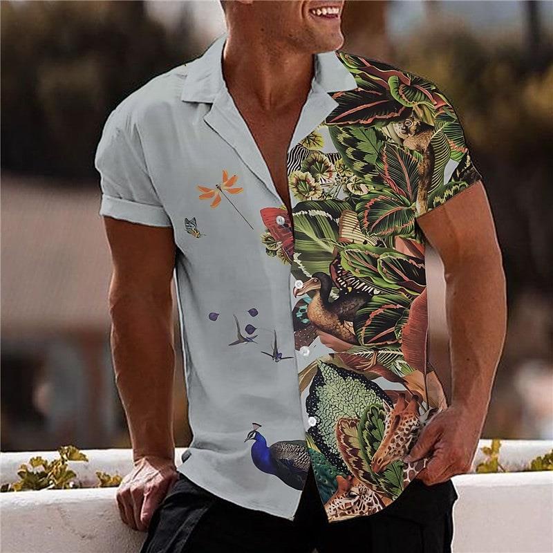 Camisa tropical hombre sale