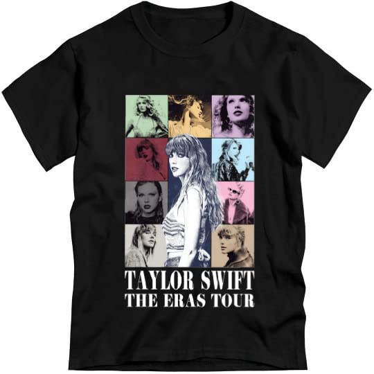 Camiseta Taylor Swift Eras Tour unisex mediana