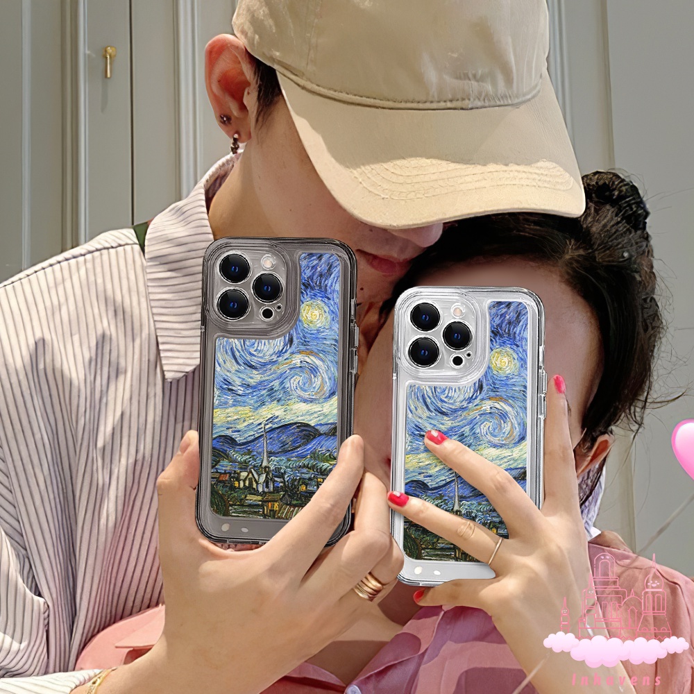 Starry Night Phone Case Compatible For iPhone 14 11 12 13 Pro XR X Xs