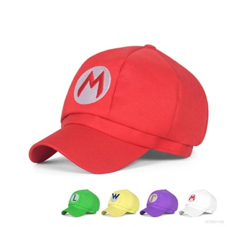 Super Mario Bros Luigi Gorra Cosplay Bordado Letras Deporte Nintendo Juegos  De Béisbol Para Pareja Snapback Tapas [BP]