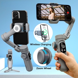 Estabilizador de cardán para smartphone, cardán de teléfono de 3 ejes para  Android y iPhone 14 Pro Max, estabilizador de teléfono para grabación de