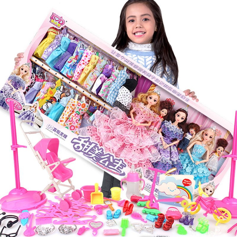 Barbie Doll Set 90cm Caja De Regalo Grande Princesa Nina Juguete Ropa Para Cumpleanos Ninas Juguetes multi Estilo Ninos Baratos KTXM Shopee Colombia