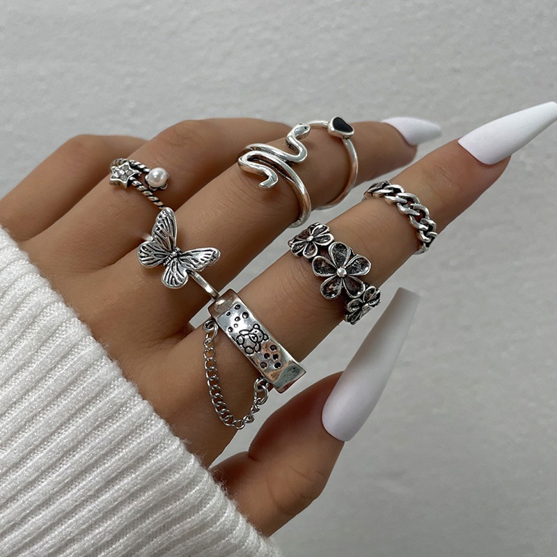Anillos rockeros para hombre hotsell
