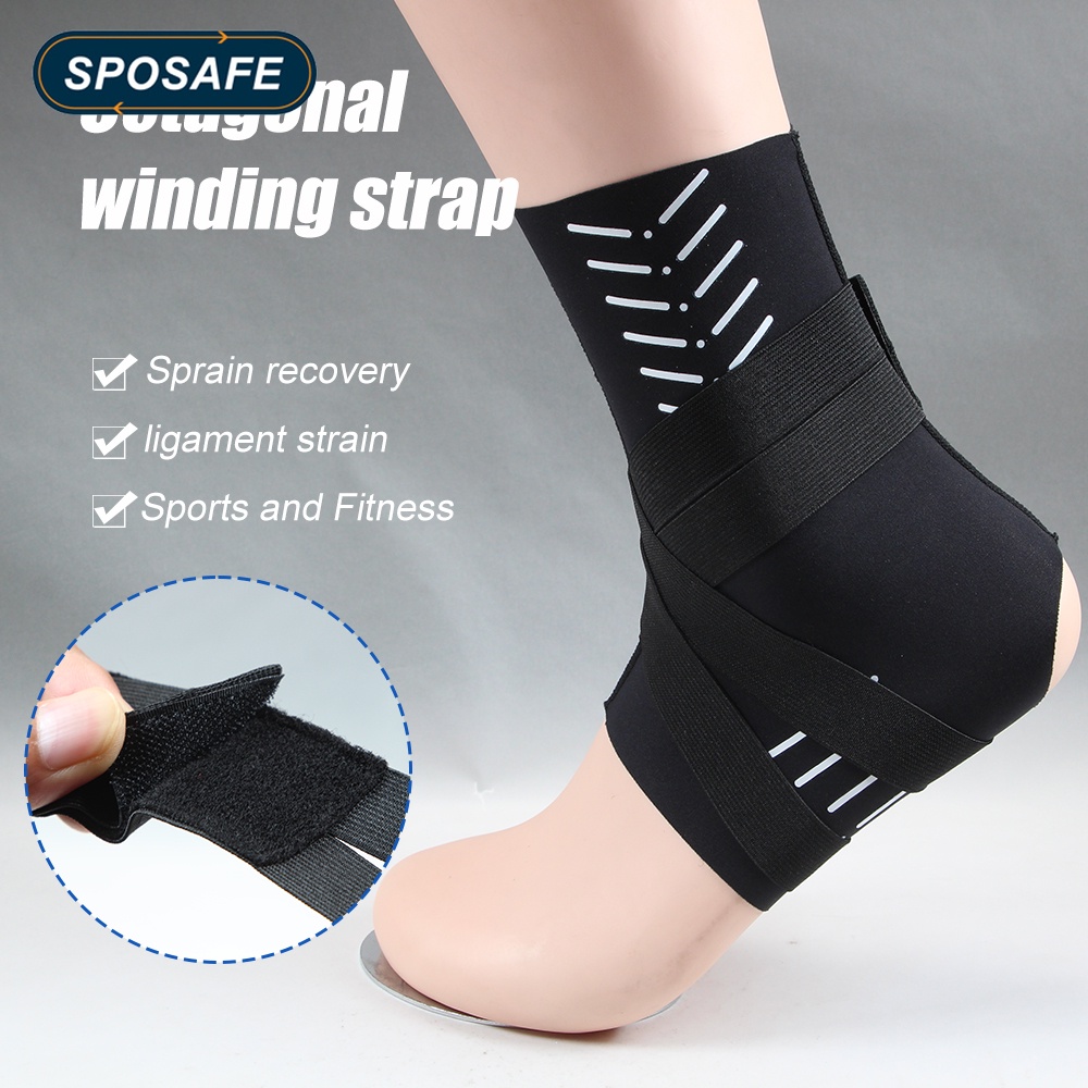 Jikoiuty Tobillera Deportiva – 1 Unidad (talla M: 39-41), En Tejido Elástico Negro, Para Fútbol, Baloncesto, Etc.