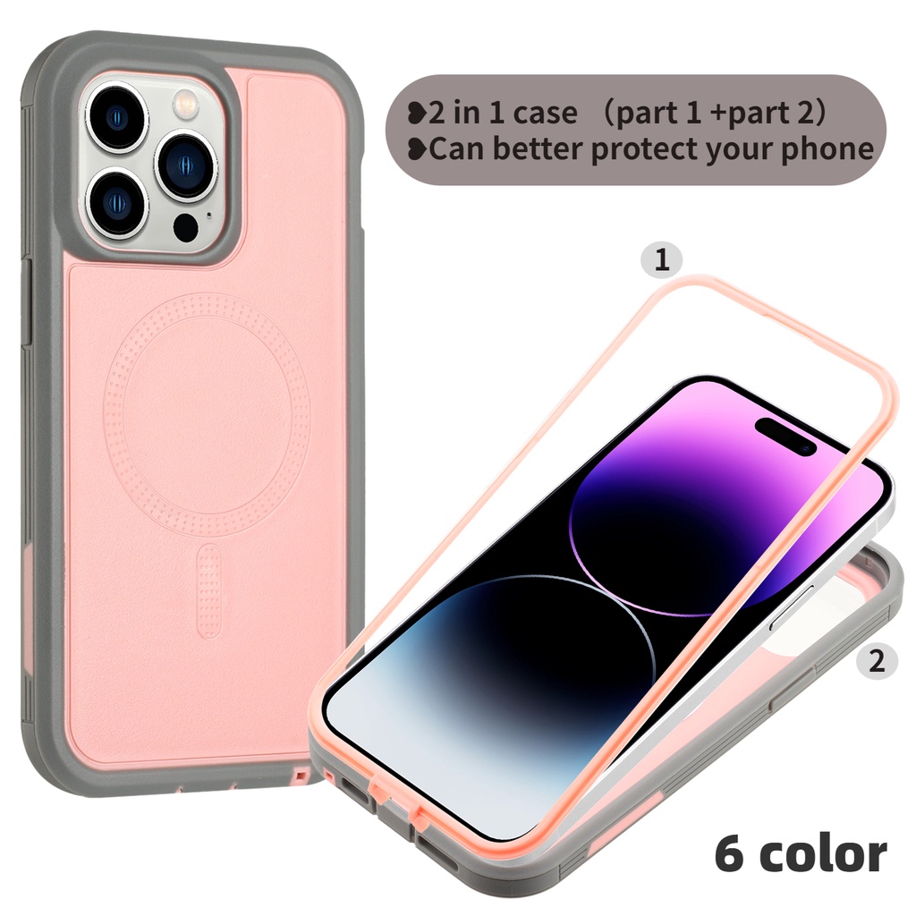 Funda para iPhone 14 Pro Max de goma con motivo de encaje en