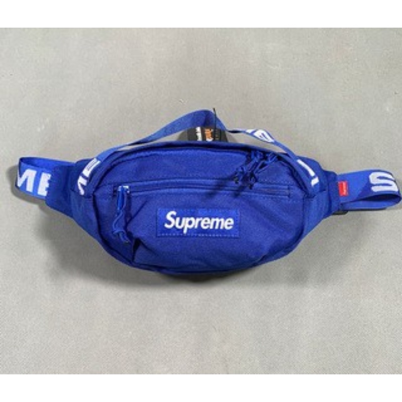 23SS Supreme Fashion Rinonera De Gran Capacidad Casual Deportiva Calle Mensajero Pecho Bolso De Un Hombro Pequeno