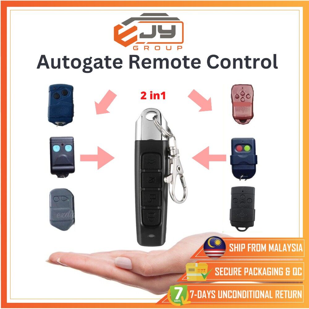 Gantch Clon Tipo 2 En 1 Puerta Automática Remota 433MHz 315MHz 330MHz