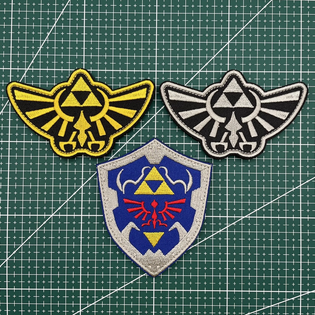 La Leyenda De Zelda Bordado Velcro Fieltro Insignia Alas Brazalete