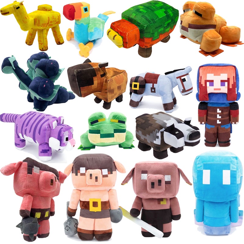 Peluche Minecraft reniver, peluche de jeu, peluche Minecraft