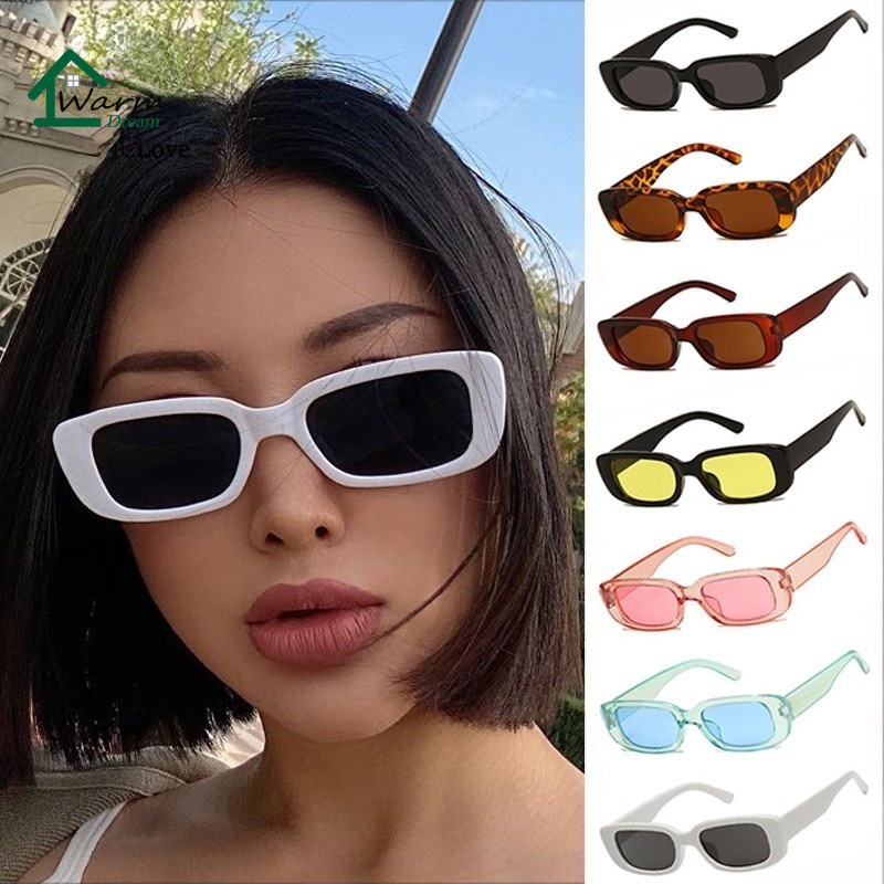 Moda Lujo Rimless Square Gafas de sol mujer Diseñador Retro Sun Glasses  Femenino Gran Marco Degradado Espejo Vintage Oculos