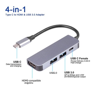Cargador USB C de aleación de aluminio Cargador GaN Estación de carga  rápida USB C 7 puertos 65W Cargador portátil para MacBook Pro/Air/iPad