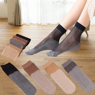 Calcetines cortos de malla para mujer, casuales, lindos, 5 piezas,  transpirables, con margaritas, calcetines pequeños de empalme, calcetines  hasta la
