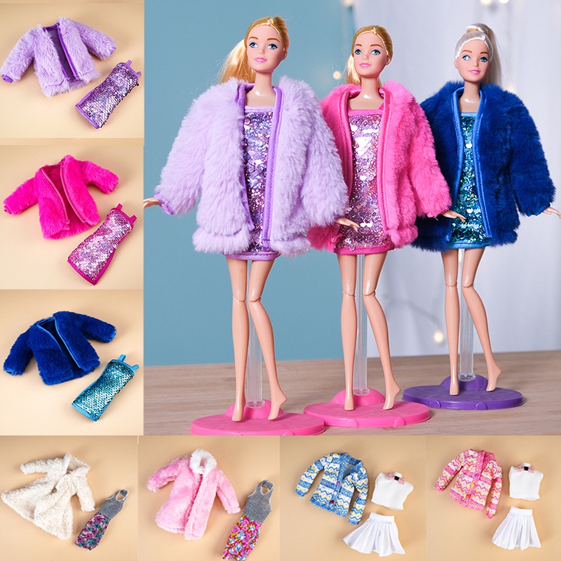 Original barbie sonho engraçado guarda-roupa acessórios do bebê brinquedo  para menina natal presente de aniversário barbie boneca x4833