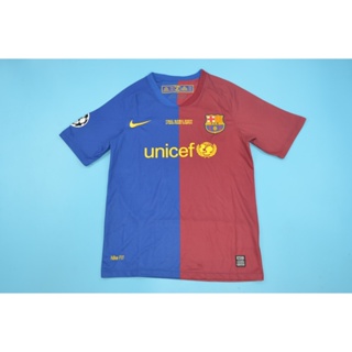 Champions 08-09 Camiseta De Fútbol retro De La Liga De Campeones UEFA De  Barcelona