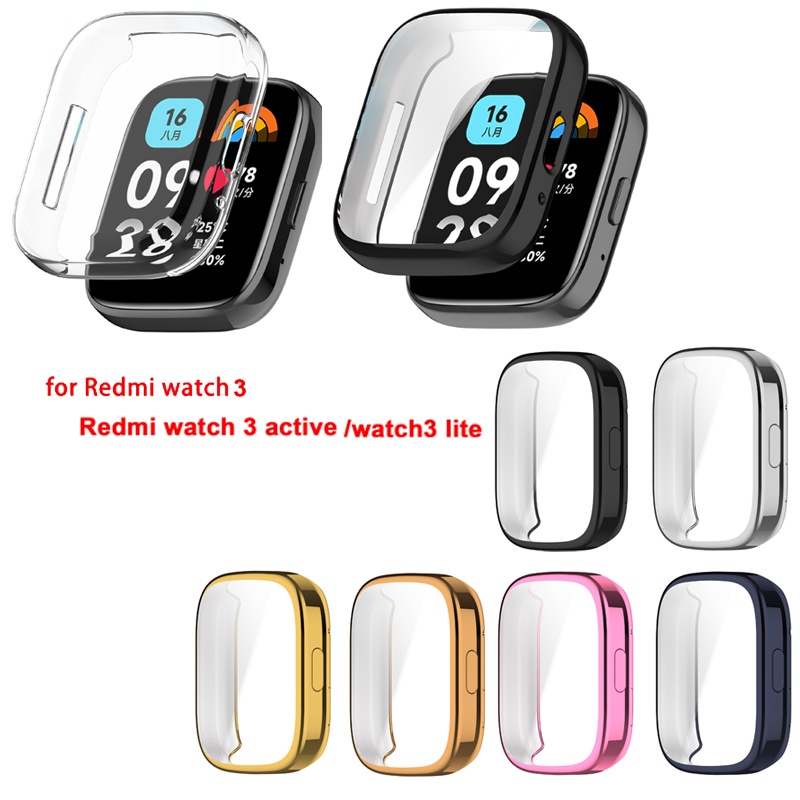 Funda Galvanizada De TPU Para Xiaomi Redmi watch 3 Active Lite