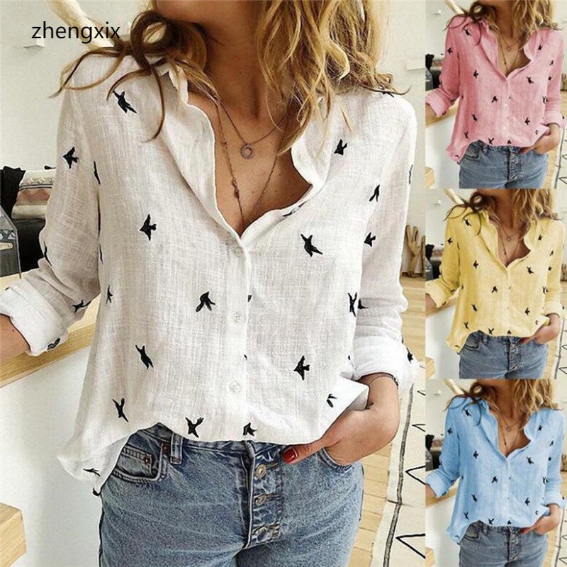 Camisa estampado animales online mujer