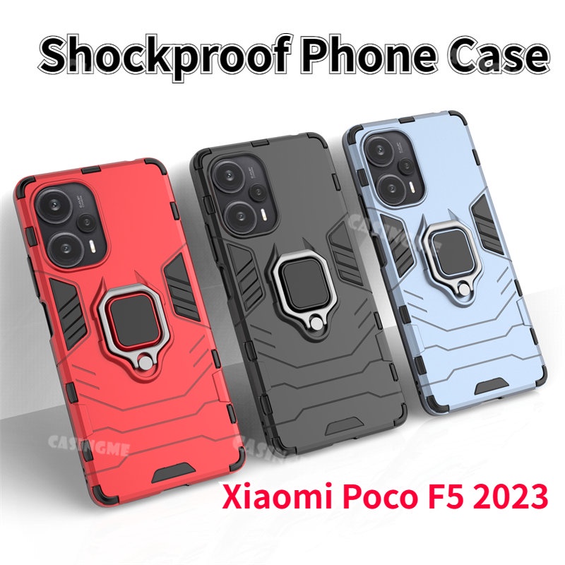 Poco f5 pro Funda para Xiaomi Poco f5 pro 5g Funda con anillo