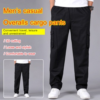Pantalones de trabajo para hombre, estilo cargo y cómodo