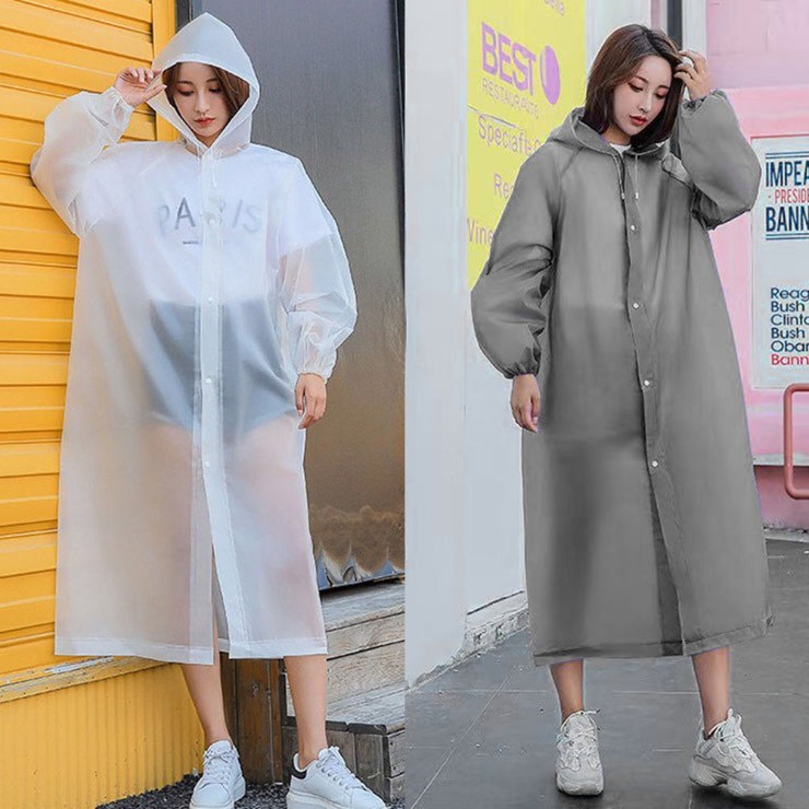 Poncho Impermeable Chubasquero Para Adultos Reutilizable Mujeres