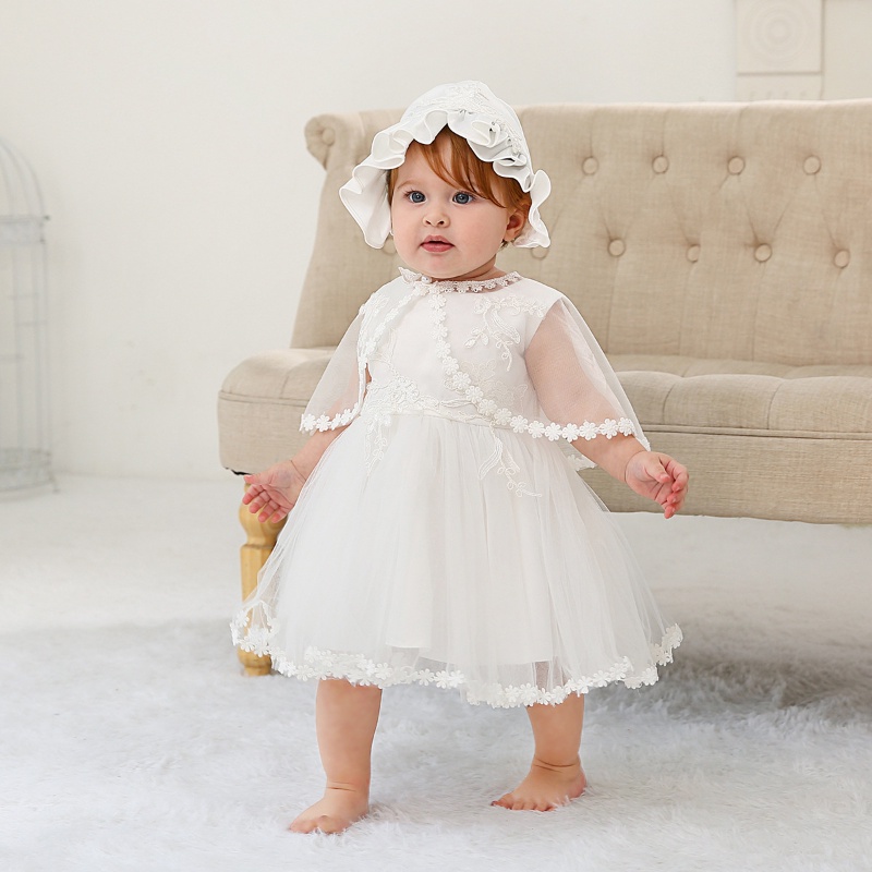 Gorro Vestido Sencillo Para Bautismo Traje De Bautizo Para Niño