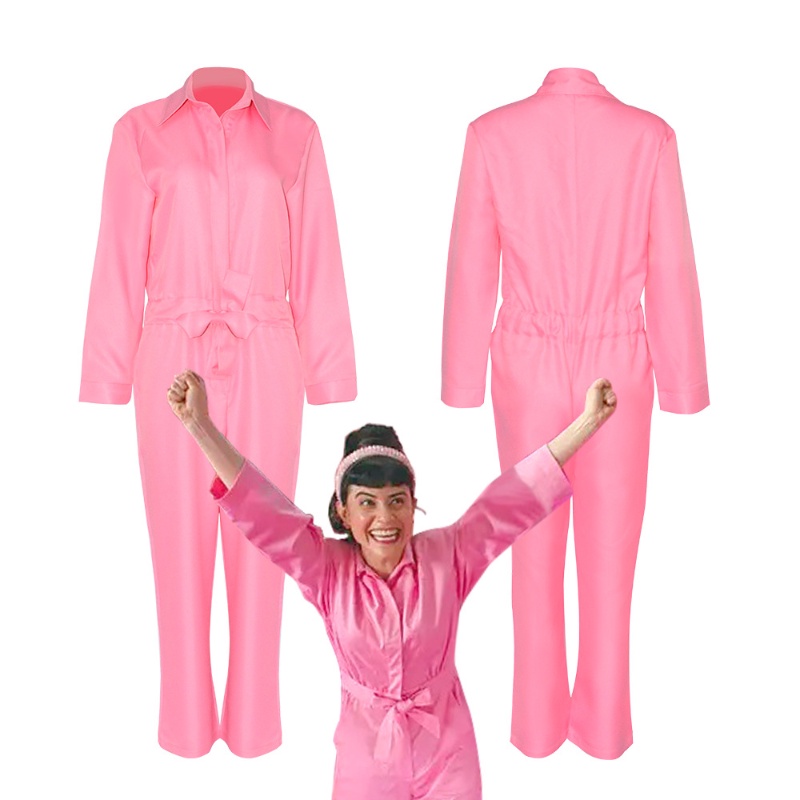 Disfraz de Cosplay de Barbie para mujer, ropa rosa de princesa Margot,  traje de pantalones superiores, Disfraces de Halloween, uniforme de  película - AliExpress