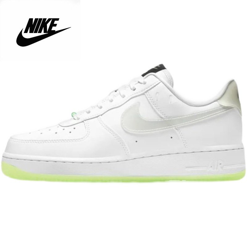Universidad Mezclado cristiano Nike air force 1 af1 Hombre Blanco/Verde Luminoso Fluorescente Zapatos |  Shopee Colombia