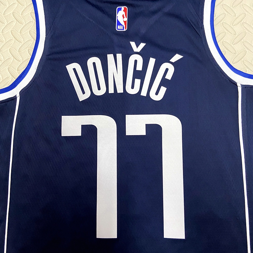 Dallas Mavericks 2023nba Polera 77 Luka Doncic Camiseta Baloncesto