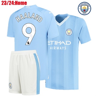 Camiseta Alternativa Manchester City 23/24 para Hombre, Negro