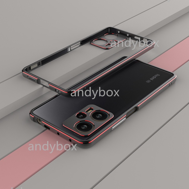 Funda Lujo Marco de Aluminio Carcasa 360 Grados para Xiaomi Redmi