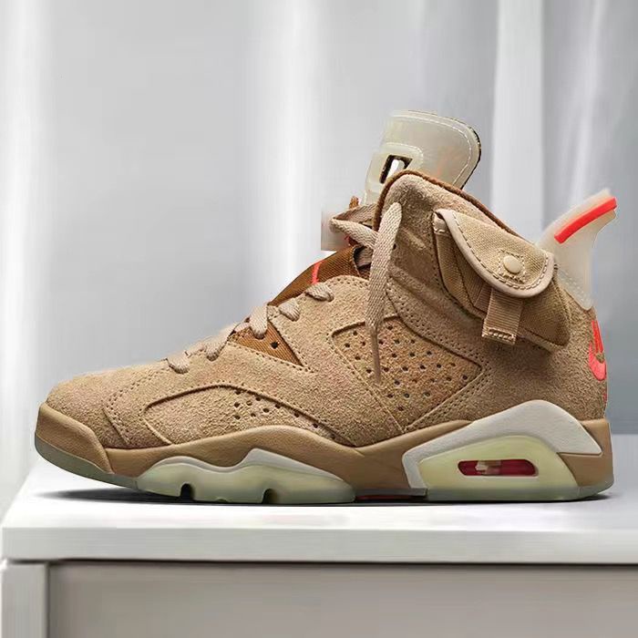 Tenis NIKE Air jordan 6 Travis scott retro Zapatos Deportivos De