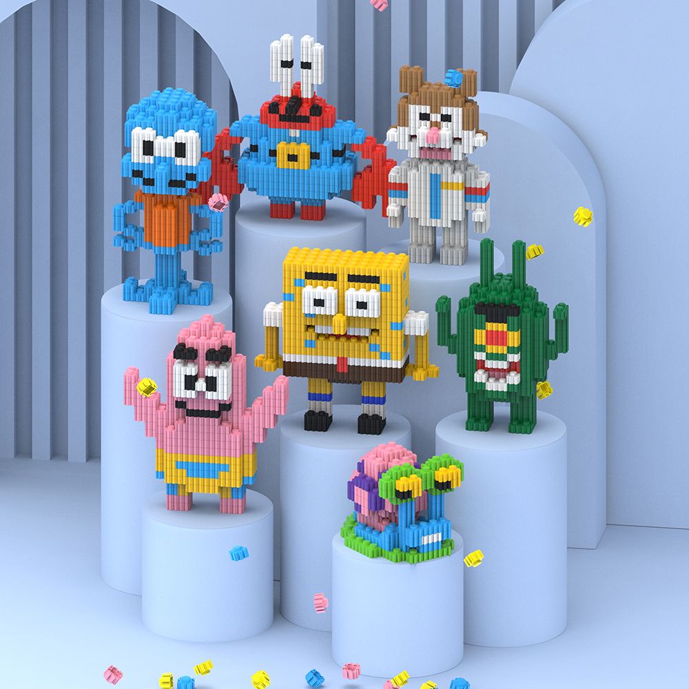 Hello Buddy Bob Esponja Squarepants Compatible Lego Bloques De