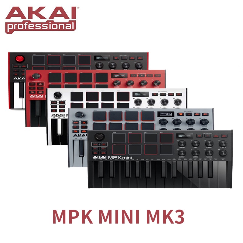 AKAI MPK Mini MK3: Controlador MIDI Portátil