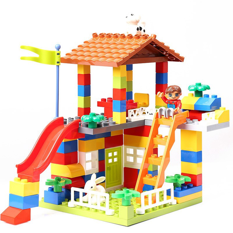 Casa de lego tamaño real sales