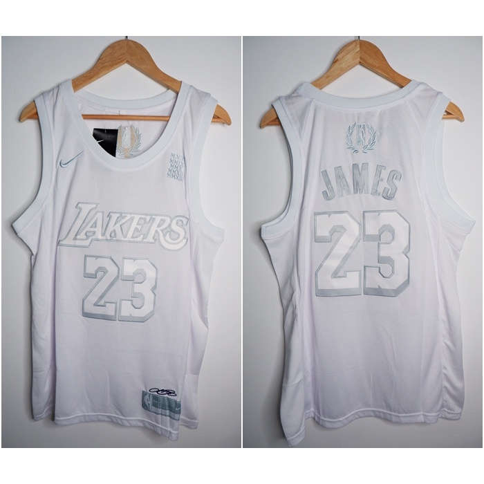 Camiseta blanca lakers discount lebron