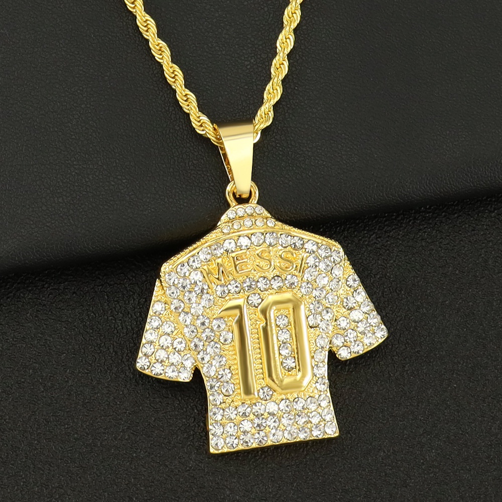 CIONDOLO CIONDOLO DIAMANTE Talismano Oro 14K Capricorno Constellazione