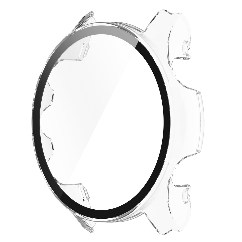 Anoowkoa Paquete De 4 Protectores De Pantalla Para Garmin Forerunner 255/255 Music 46mm Premium Vidrio Templado Film Guard Cover-Genuine Super Easy Installation