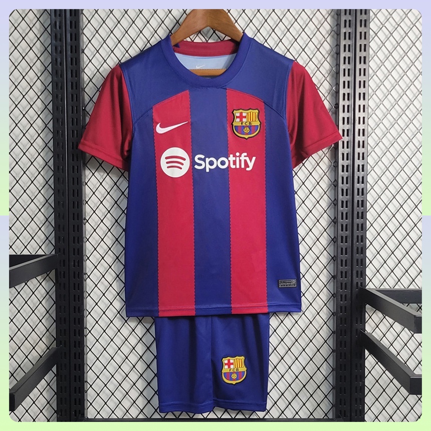 Chandal jersey manga larga niño BARCELONA 2023-2024