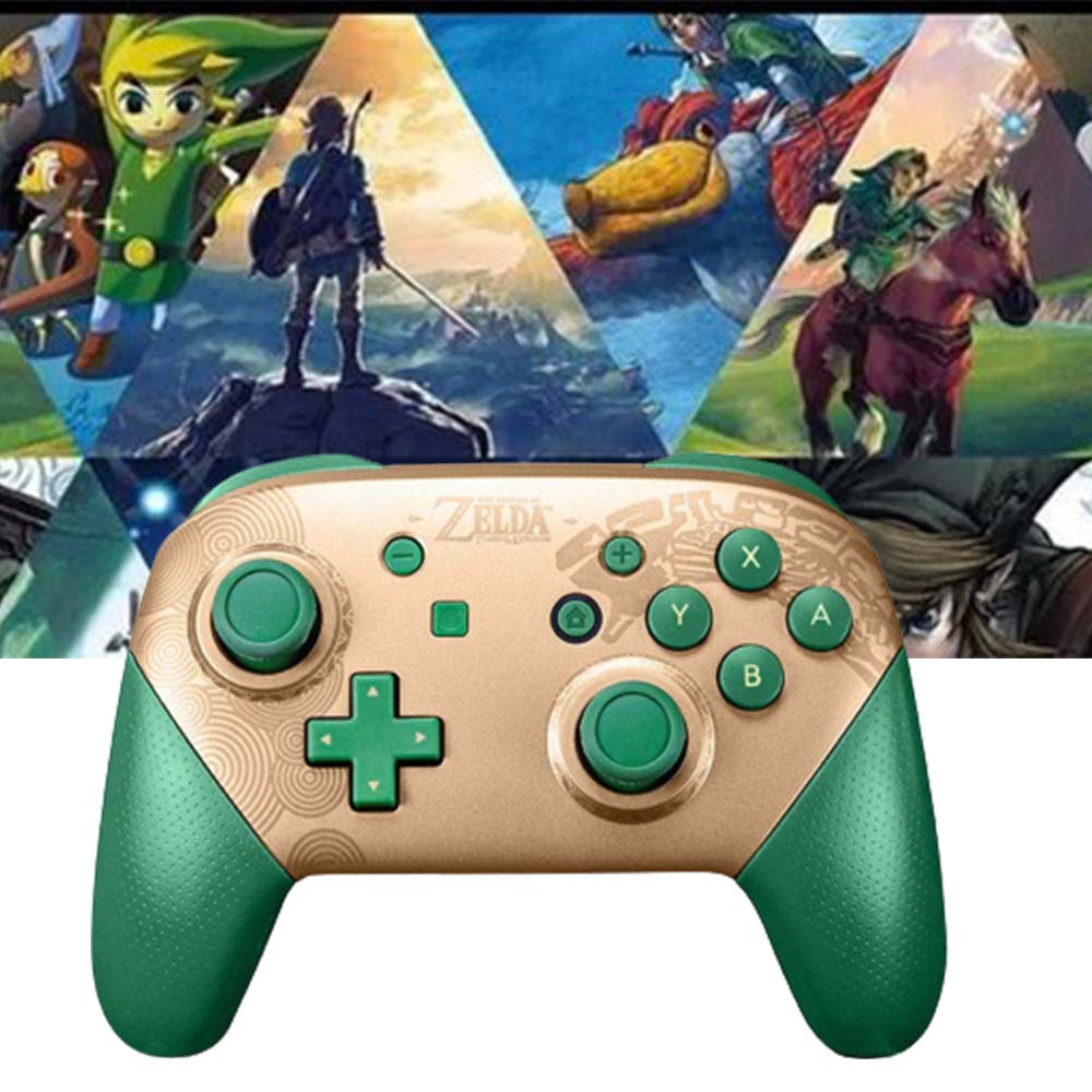 El mando Pro de Nintendo Switch con diseño de Zelda cambia su