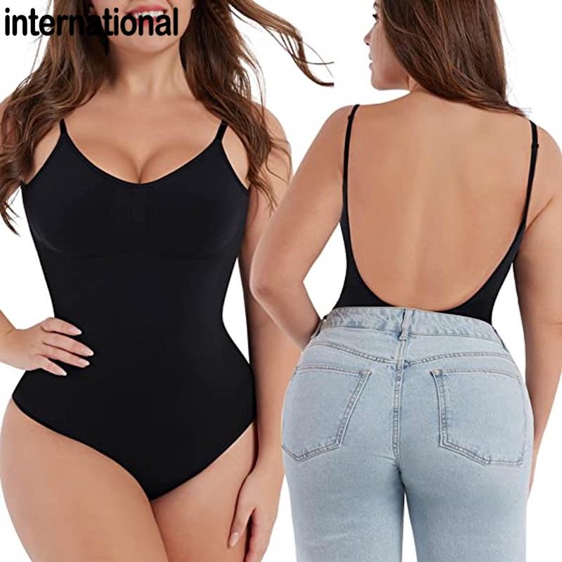Every-Day - Tanga moldeadora de abdomen para mujer, de cintura alta, sin  costuras, moldeadora de cuerpo (negro, M)