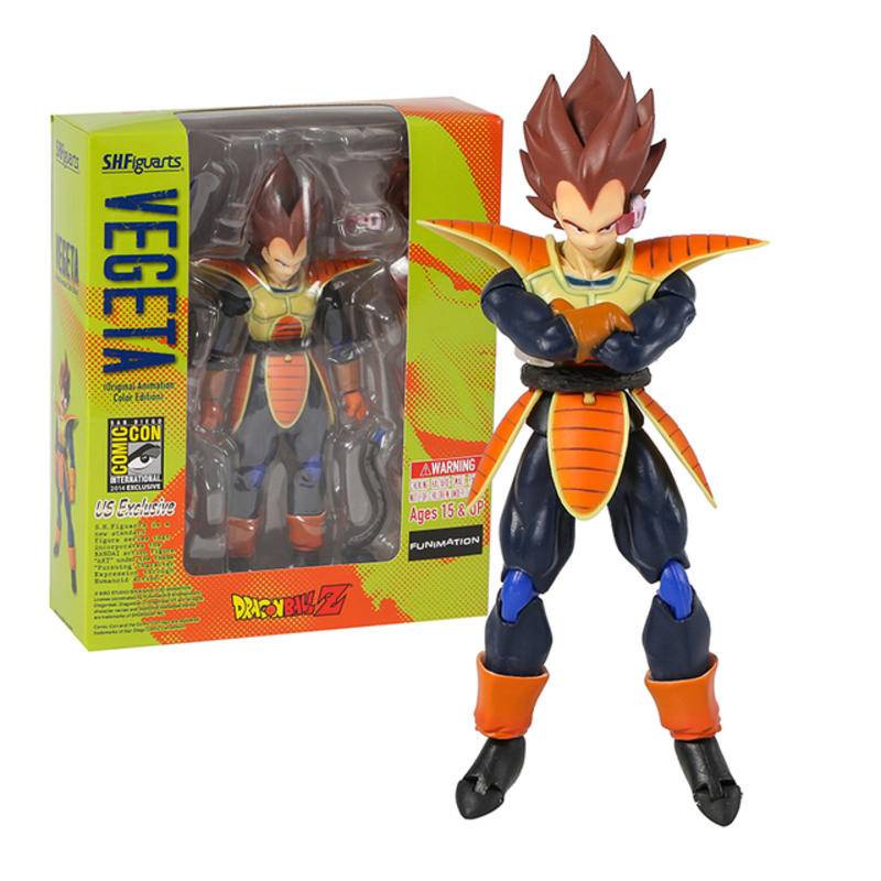 Anime Dragon Ball Z Articulado SHF Goku Vegeta Super Saiyan Ssj4 Figura De  Acción Muñeca
