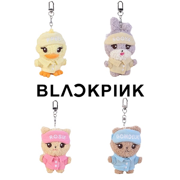 KPOP BLACKPINK World Tour Peluche Llavero Lindo Animal De Dibujos Animados  Bolsa De Juguete De Colgante Decoración JENNIE ROSE