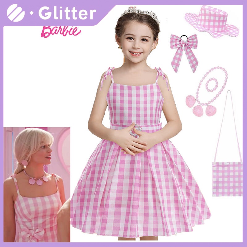 Disfraz para niñas de la película de Barbie Gingham Dress Colombia