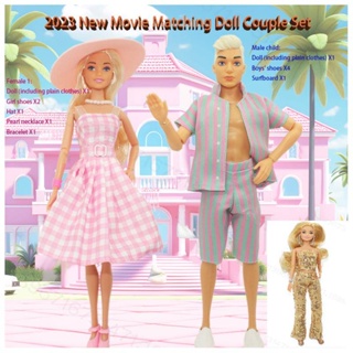Kit Disfraz Barbie y Ken