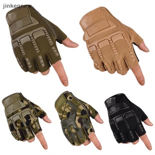 Guantes tácticos para hombres militares, cómodos, transpirables,  antideslizantes, de verano, medio dedo, guantes de trabajo, para hombres y  mujeres